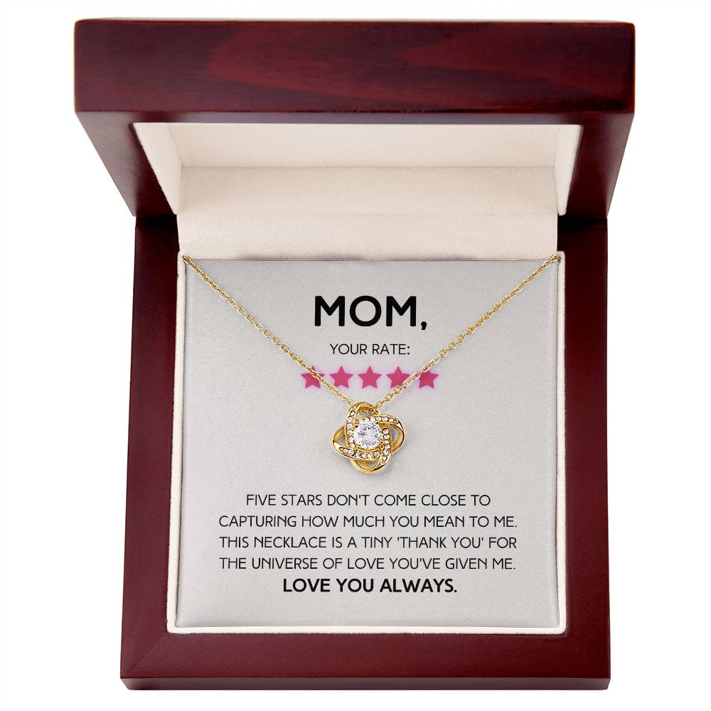 5 STARS REVIEW- Necklace for Mom