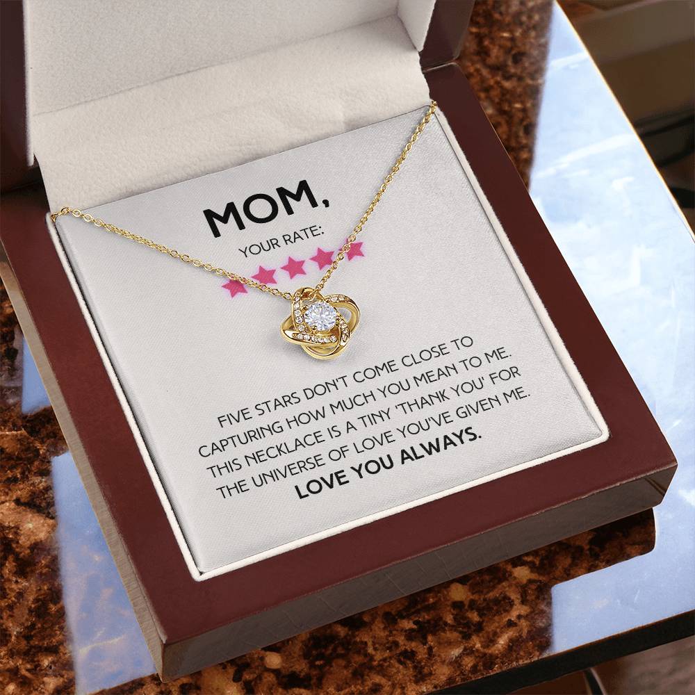 5 STARS REVIEW- Necklace for Mom