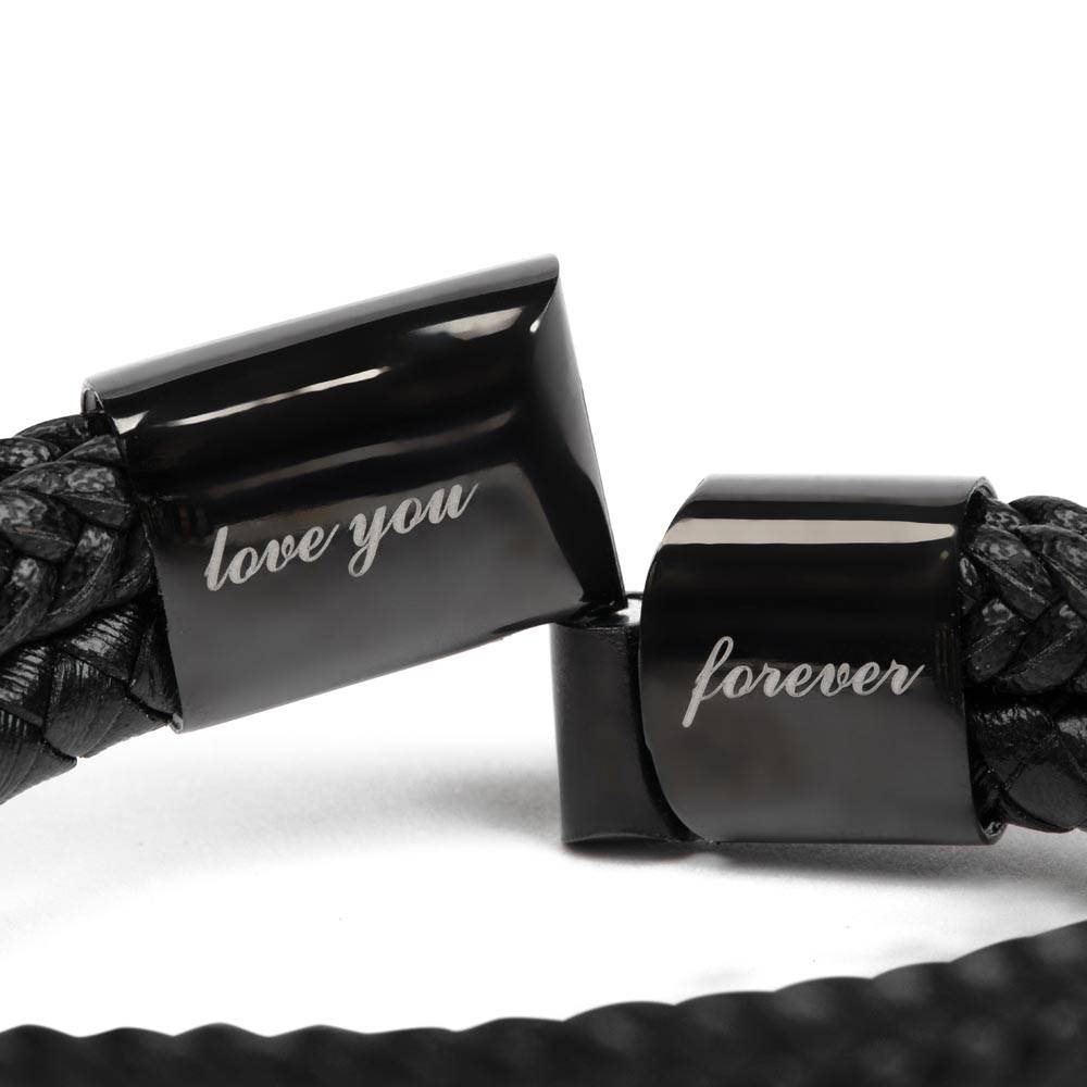 To MY Dad From Son - Love you Forever Bracelet