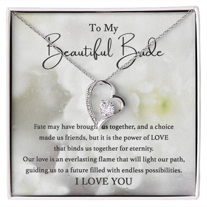 Beautiful Bride - Fate - Forever Love Necklace