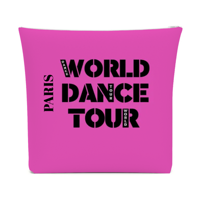 PERSONALIZED WORLD DANCE TOUR Cotton Cosmetic Bag